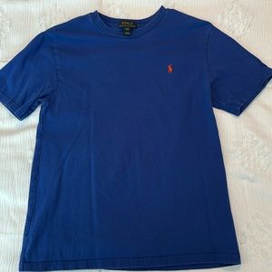 Ralph Lauren Youth Boys Size Large (14-16) Blue Tshirt